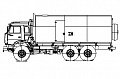 Паропромысловая установка  ППУА 1600/100 на базе шасси КАМАЗ-43118